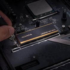slomart ADATA LEGEND 960 MAX M.2 1TB PCIe 4.0 NVMe SSD za PC/Laptop in PlayStation 5, 6000 MB/s, 730000 IOPS