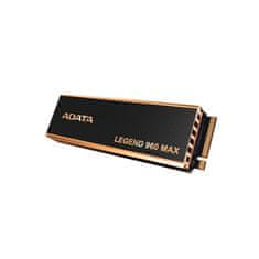 slomart ADATA LEGEND 960 MAX M.2 1TB PCIe 4.0 NVMe SSD za PC/Laptop in PlayStation 5, 6000 MB/s, 730000 IOPS
