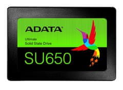 slomart ADATA SU650 2,5" SSD 960 GB SLC, Serial ATA III – Visoka zmogljivost in zanesljivost za PC in prenosnike