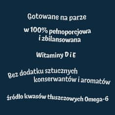 slomart FELIX Slastno narezano - vlažna hrana za mačke - 4x 80 g, z okusom race, purana in piščanca, za odrasle mačke