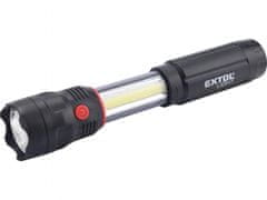 Extol Light Svetilka 100lm CREE + 150lm COB z magnetom, CREE 3W XPE ICE, 3W COB