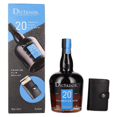 Dictador Rum 20 yo ICON RESERVE + denarnica + GB 0,7 l