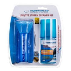 Esperanza Kitska za čiščenje Esperanza ES112 za LCD/TFT/Plasma, 200 ml, hitro delovanje, 24 ur dostava