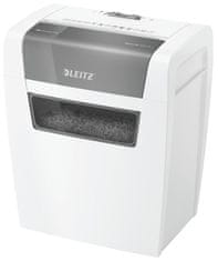 Leitz Unikatni Leitz IQ domači shredder, P4, 6 listov, 15 l, bel - optimalna rešitev za varno uničevanje dokumentov