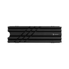 SAVIO Heatsink SAVIO za M.2 NVME 2280 SSD diske, črn - hladilni sistem z vključeno opremo in ročno navodilo