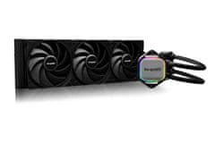 Be quiet! be quiet! Pure Loop 2 360mm AIO procesorski hladilnik, črn, 3 ventilatorji, LED osvetlitev, podpora za AM4 in LGA 1700