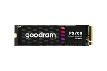 GoodRam Goodram PX700 SSD 1,02 TB M.2 PCIe 4.0 NVMe, hitrost branja 7400 MB/s, pisanje 6500 MB/s, 3D NAND