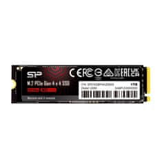 Silicon Power Silicon Power UD90 M.2 1000 GB SSD PCIe 4.0 NVMe, 4800 MB/s, 3D NAND, MTBF 1.5M ur, za PC/Laptop