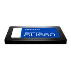 slomart ADATA ASU650SS-512GT-R notranji SSD 2.5" 512 GB SATA III 3D NAND, hitrosti branja do 520 MB/s, odporen na udarce