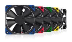 Noctua Noctua NF-F12 PWM chromax.black.swap Računalniški ohišni ventilator 12 cm, črn, tiho delovanje, 1500 RPM, PWM podpora