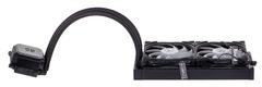 Endorfy ENDOFY Navis F240 ARGB All-in-one vodno hlajenje, 24 cm, črna, 2 ventilatorja, RGB osvetlitev, garancija 3 leta