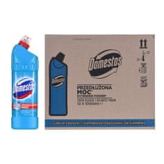 Domestos DOMESTOS OXFORD OCEAN 1L x 12 - Učinkovit dezinfekcijski sredstvo za kopalnice, korozivno in okolju prijazno
