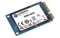 Kingston Kingston Technology 512GB SSD KC600 mSATA - Visoka hitrost prenosa, zanesljivost in varnost za računalnike in prenosnike