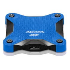 slomart ADATA SD620 1 TB modri zunanji SSD, odporen na udarce, USB 3.2, hitrost branja 520 MB/s, hitrost pisanja 460 MB/s
