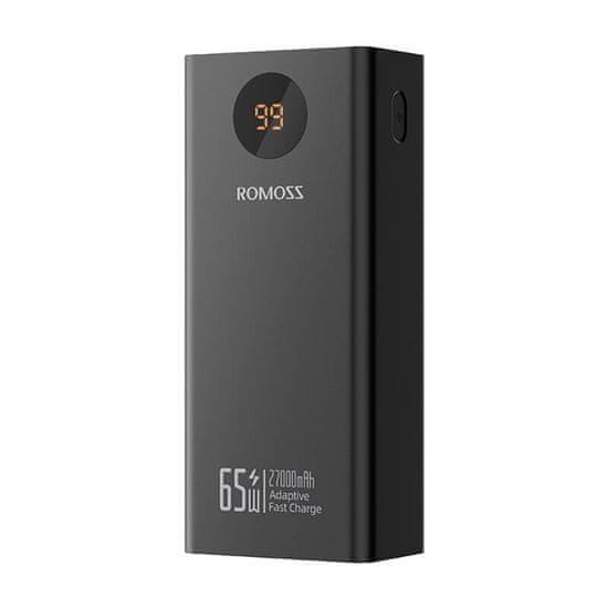 Romoss Powerbank PEA27S Pro 27000mAh 65W (črna)
