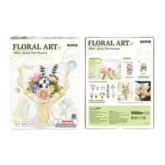 Robotime Rokr Floral Art: 3D sestavljanka Pomladni cvet 165 kosov