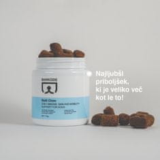 DogBarKode Paket Mobility + Multi Chew, podpora imunskemu sistemu, sklepom in prebavi, naravni mehki priboljški z glukozaminom, probiotiki, konopljo in vitamini, mobility+multi
