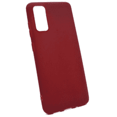 Onasi Silikonski ovitek za Samsung Galaxy S25 - mat liquid - rdeč