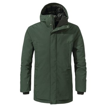 Schöffel Jakne uniwersalne zelena Winter parka Urban Insulated