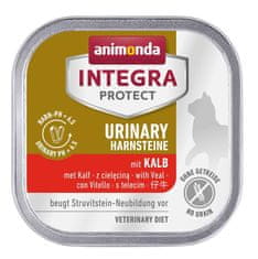 Animonda Animonda Integra Protect mokra hrana za mačke z telečjim mesom, zaščita sečil, brez umetnih barvil, 100 g