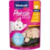 VITAKRAFT POESIE DELICE JUNIOR - mokra hrana za mačke s piščancem, 85 g, brez konzervansov, brez glutena, primerna za vse pasme