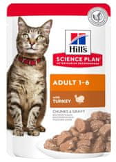Hill's HILL'S Science Plan mokra hrana za mačke z puranom, 85 g - odrasli, brez umetnih barvil
