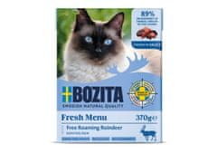 Bozita Bozita 4930 vlažna hrana za mačke s jelenovim mesom, brez zrn, 370 g - popolna prehrana za mačke vseh pasem