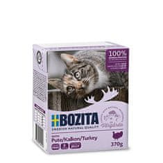 Bozita Bozita 4919 mokra hrana za mačke s puranom, 370 g - brez sladkorja, brez zrn, primerna za zrele mačke