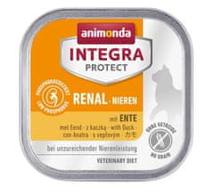 Animonda ANIMONDA Integra Protect Renal Duck - mokra hrana za mačke, 100g, brez glutena, podpora ledvicam in prebavi, brez umetnih barvil