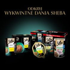 Sheba SHEBA delikatesa za mačke z okusi perutnine v želeju - mokra hrana, 80x 85 g, za zrele mačke vseh pasem