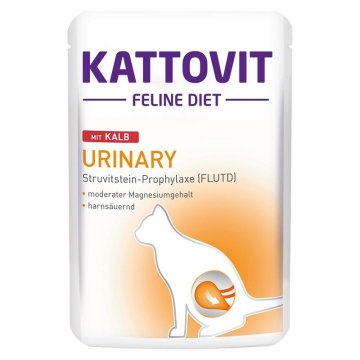 shumee KATTOVIT URINARY mokra hrana za mačke z teletino 85 g