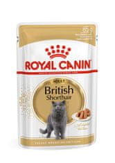 Royal Canin ROYAL CANIN mokra hrana za britanske mačke, paket 12x85g, primerna za odrasle, z okusom perutnine