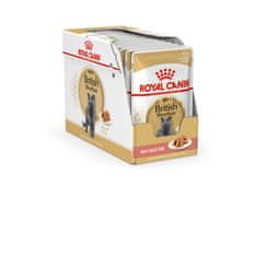 Royal Canin ROYAL CANIN mokra hrana za britanske mačke, paket 12x85g, primerna za odrasle, z okusom perutnine