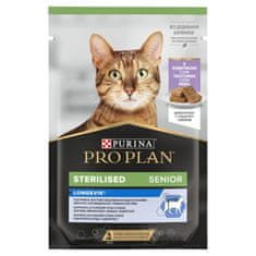slomart PURINA Pro Plan Sterilizirana Longevis Senior mokra hrana za mačke z okusom purana 75g