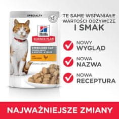 Hill's HILL'S Science Plan mokra hrana za mačke z okusom piščanca, 85 g - prehransko dopolnilo za odrasle mačke
