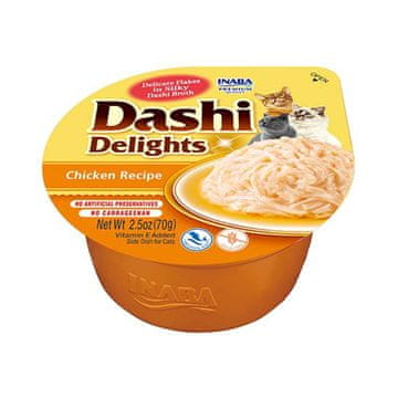 Inaba INABA Dashi Delights Piščanec v razkisu - priboljški za mačke - 70g