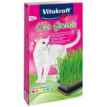 Vitakraft VITAKRAFT Mačja trava - komplet za mačke, 120 g