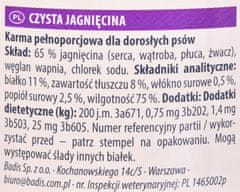 Animonda Animonda GranCarno mokra hrana za pse z jagnjetino, odrasli, 400 g, brez glutena in umetnih dodatkov, primerno za vse pasme