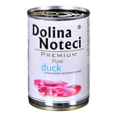 DOLINA NOTECI Dolina Noteci Premium Pure Duck - mokra hrana za pse, 400 g, brez žit, monoproteinska, za odrasle pse vseh pasem