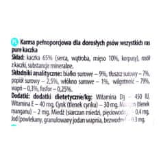 DOLINA NOTECI Dolina Noteci Premium Pure Duck - mokra hrana za pse, 400 g, brez žit, monoproteinska, za odrasle pse vseh pasem