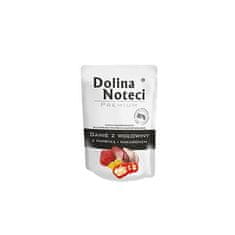 DOLINA NOTECI Dolina Noteci Premium Goveji Obrok s Papriko in Testeninami - Vlažna Hrana za Pse - 300 g, Primerna za Vse Pasme