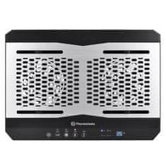 Thermaltake Termalni pad za prenosne računalnike Thermaltake CL-N002-PL12BL-A, aluminij, črn, 12 cm ventilator, 1300 RPM