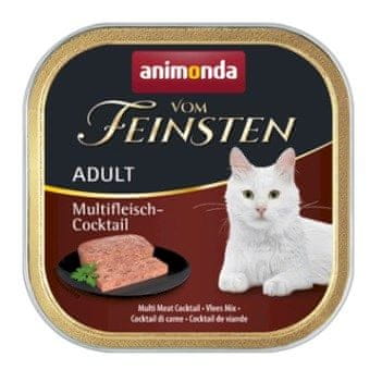 shumee ANIMONDA Vom Feinsten Klasična mačja hrana okus: mešanica mesa