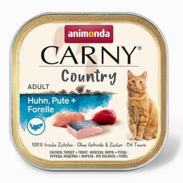 shumee ANIMONDA Carny Country piščanec, puran, postrv 100g