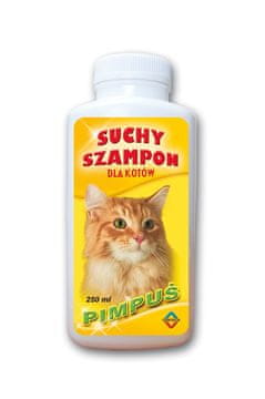 Certech Suhi šampon Certech "Pimpuś" 250 ml za mačke - osvežujoč, čistilni in sijajni učinek