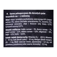 DOLINA NOTECI Dolina Noteci Rafi mokra hrana za pse z govedino, brusnicami in borovnicami - 400g, brez zrn, za zrele pse vseh pasem