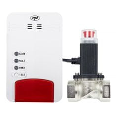PNI Komplet plinskega senzorja in elektromagnetnega ventila Safe House Dual Gas 250LR