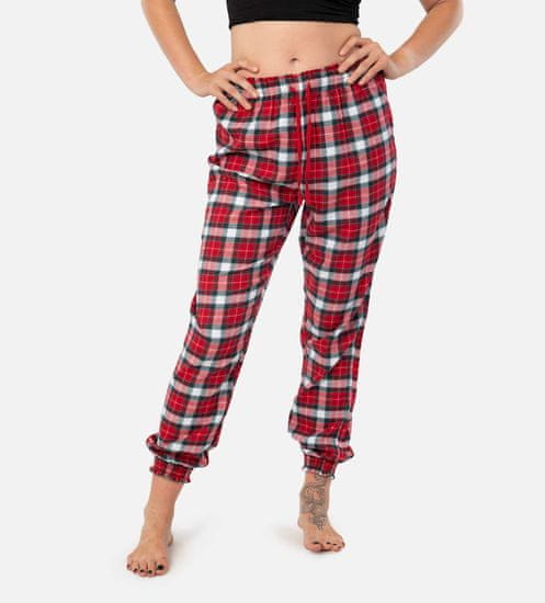 LEAFLETIC Flanelaste pižama hlače