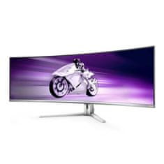 Philips Evnia 8000 49M2C8900L gaming monitor, ukrivljen, 124 cm (48,9"), QD-OLED, 144 Hz