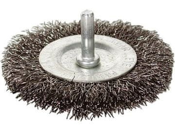 Extol Craft Rotacijska krtača (17055) O 100mm, corrugated wire S 0.3mm, shank 6mm